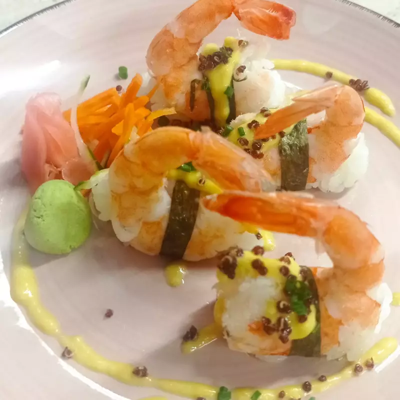 Langostino Nikkei x4